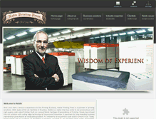 Tablet Screenshot of nobleprinting.com